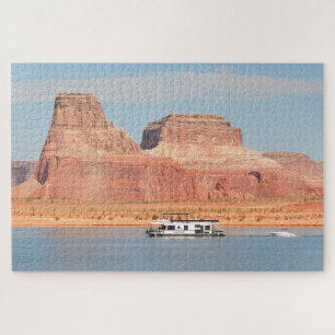 Houseboat, Lake Powell, Arizona, USA 6 Jigsaw Puzz Puzzle