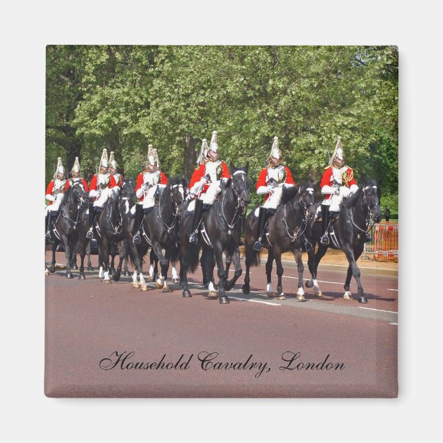 Household Cavalry London Magnet (Front)