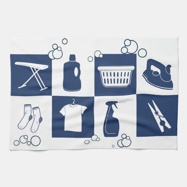 Household Chores Kitchen Towel (Horizontal)