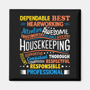 Housekeeng Appreciation Environmental Services Wee Magnet