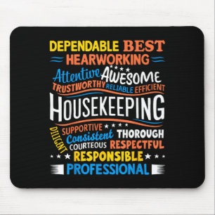 Housekeeng Appreciation Environmental Services Wee Mouse Mat