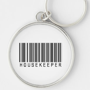 Housekeeper Bar Code Key Ring