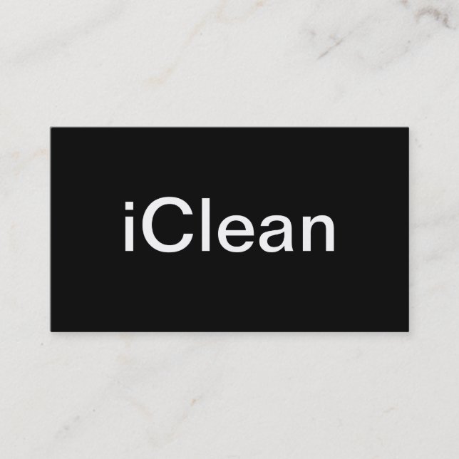 Housekeeper Business Card (Front)