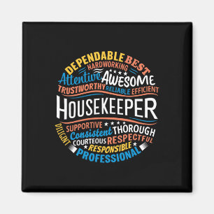 Housekeeper Gifts Funny Housekeeping Week Apprecia Magnet