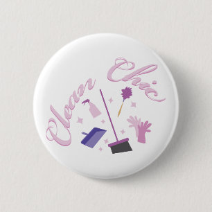 Housekeeping Equipment 6 Cm Round Badge