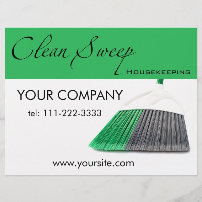 Housekeeping Flyer (Front)