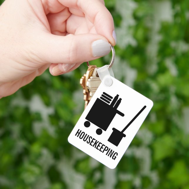 Housekeeping keychain for cleaning service (Hand)