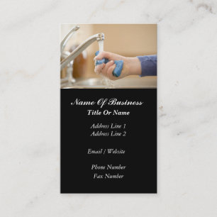 Housekeeping Services Business Card