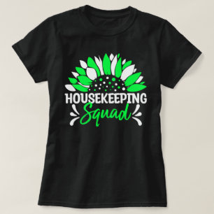 Housekeeping Squad Funny Housekeeper Matching T-Shirt