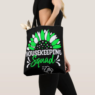 Housekeeping Squad Funny Housekeeper Matching Tote Bag