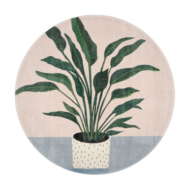 Houseplant Cutting Board (Front)