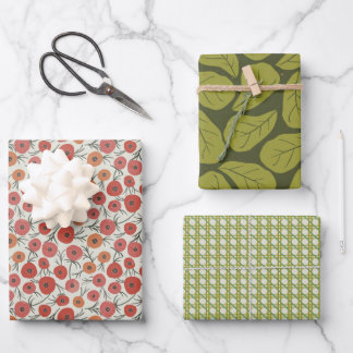 Houseplant Inspired Gift Wrap