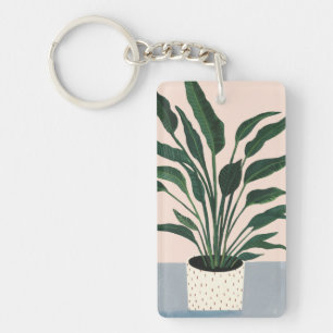 Houseplant Key Ring