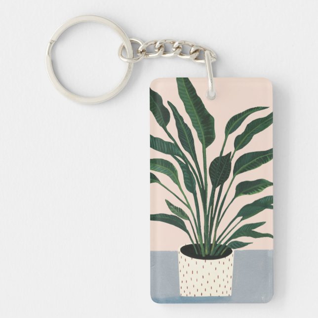 Houseplant Key Ring (Front)