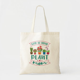 Houseplant Lover Stay At Home Plant Mum Tote Bag