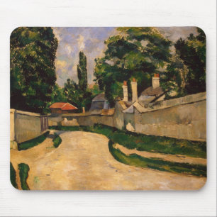 Houses Along a Road, c.1881 Mouse Mat