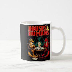 Houses And Humans Funny Tabletop Rpg Dice Game Par Coffee Mug