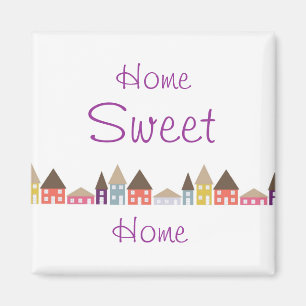 Houses and Roof Tops Magnet