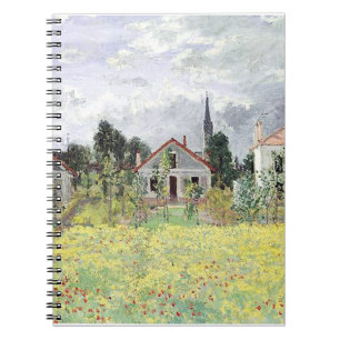 Houses at Argenteuil Claude Monet Notebook