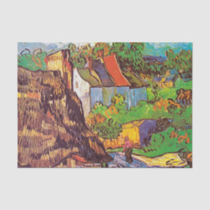 Houses at Auvers Van Gogh Decoupage paper