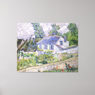 Houses at Auvers Vincent  van Gogh  Canvas Print