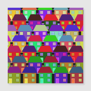 HOUSES COLORFUL HOME COMMUNITY