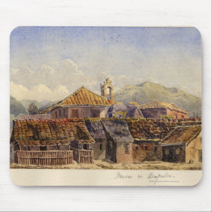 Houses in Acapulco Mouse Mat