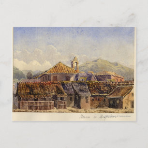 Houses in Acapulco Postcard