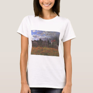 Houses In Argenteuil - Claude Monet - 1873 T-Shirt