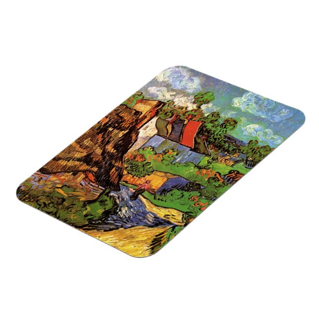 Houses in Auvers Magnet (Left Side)