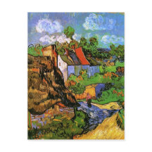 Houses in Auvers Van Gogh Fine Art