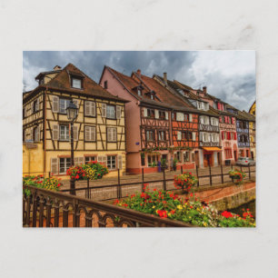 Houses in Colmar, Alsace, France Postcard