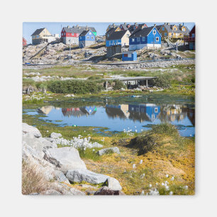 Houses in Greenland Magnet