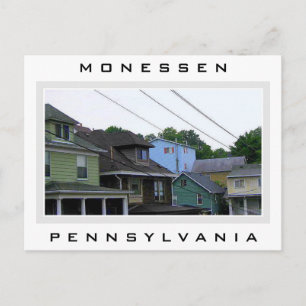 Houses in Monessen Postcard