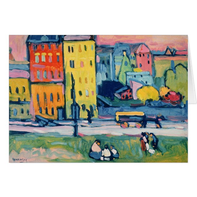 Houses in Munich, 1908 (Front Horizontal)