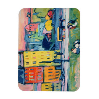 Houses in Munich, 1908 Magnet