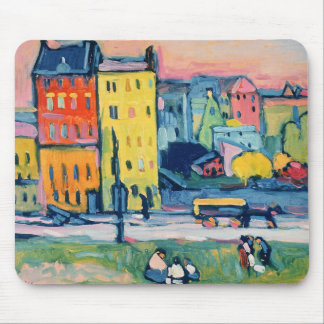 Houses in Munich, 1908 Mouse Mat