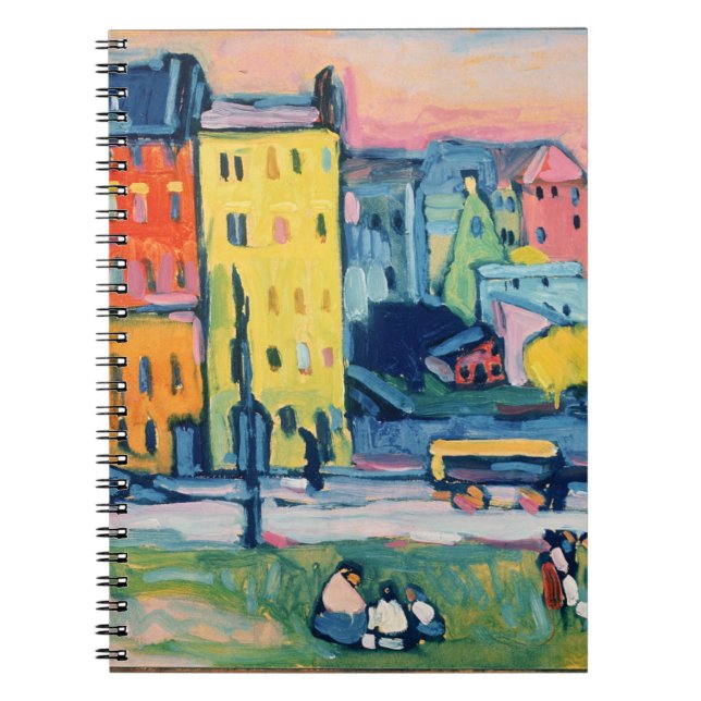 Houses in Munich, 1908 Notebook (Front)