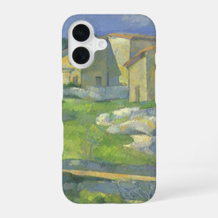 Houses in Provence by Paul Cezanne, Vintage Art iPhone 16 Case
