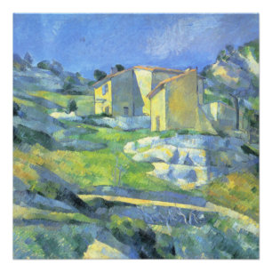Houses in Provence Paul Cezanne    Poster