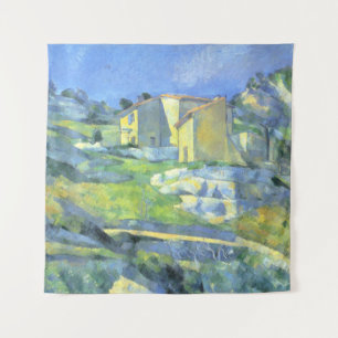 Houses in Provence Paul Cezanne Tapestry