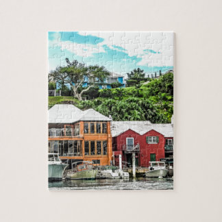Houses Near Hamilton Jigsaw Puzzle
