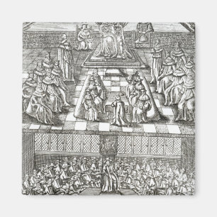 Houses of Parliament in 1640 Magnet