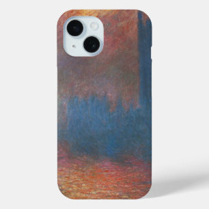 Houses of Parliament, London by Claude Monet iPhone 15 Case