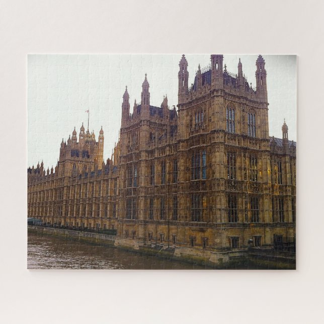 Houses of Parliament London. Jigsaw Puzzle (Horizontal)