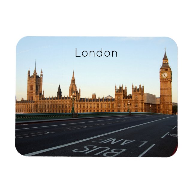 Houses of Parliament, London Magnet (Horizontal)
