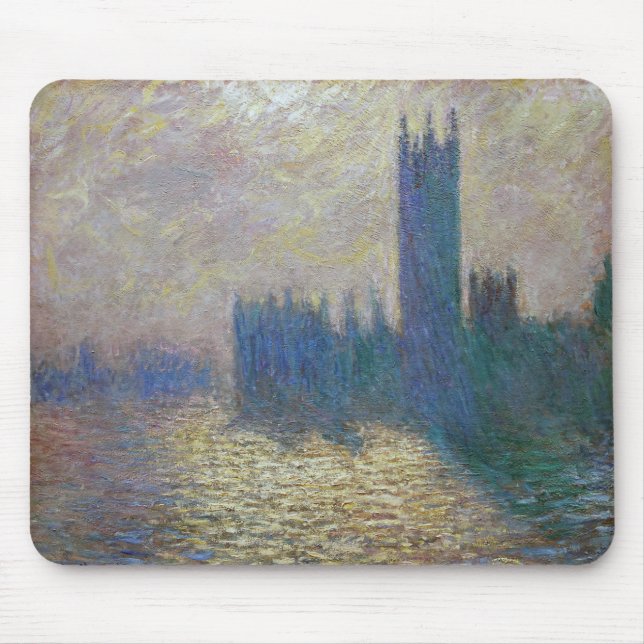 Houses of Parliament (London), Monet Mouse Mat (Front)