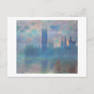 Houses of Parliament (London), Monet Postcard