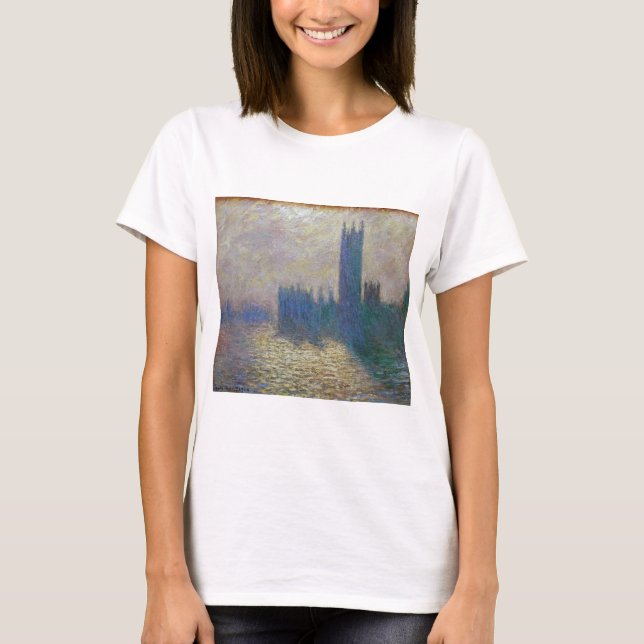 Houses of Parliament (London), Monet T-Shirt (Front)
