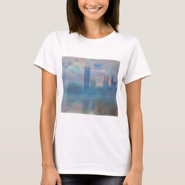Houses of Parliament (London), Monet T-Shirt (Front)